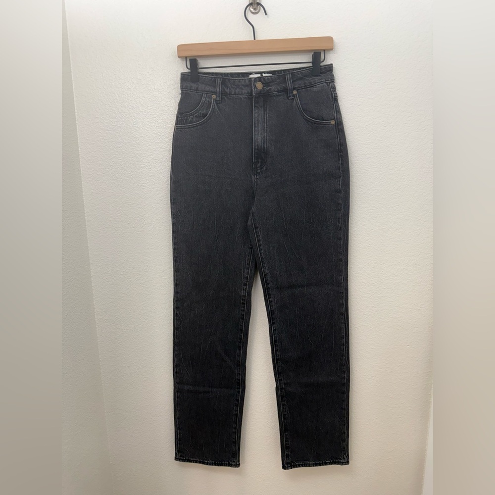 Rolla’s Black Original High Rise Straight Jeans Size 28 - Picture 3 of 11